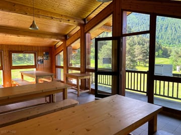 Communal dining room
