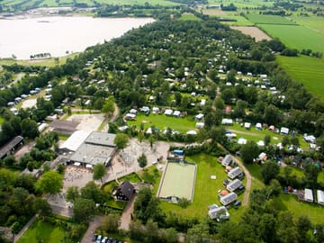Aerial view of the surroundings