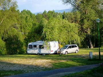 View of the pitches