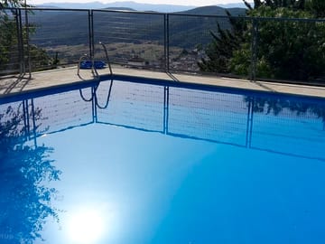 Swimming pool with a view