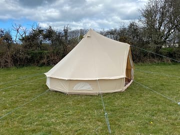 New bell tents have arrived!