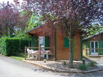 The two-bedroom chalets