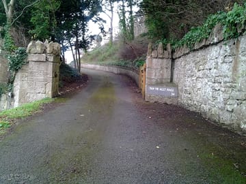Entrance to the site