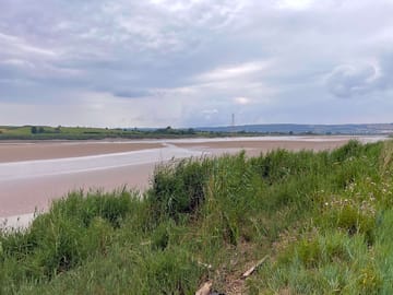 The river severn, right beside your pitch