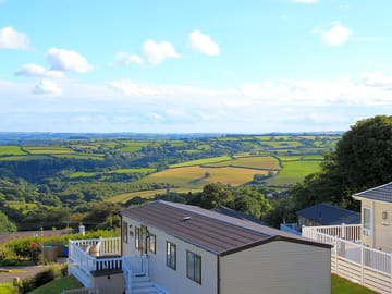 The site on a sunny day