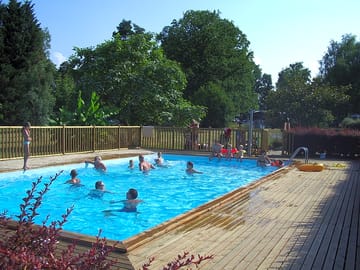 The swimming pool
