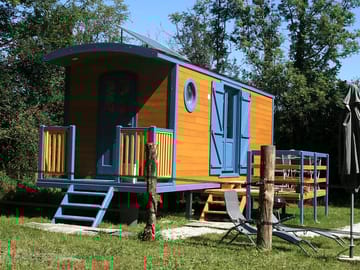 Outside of the traditional caravan