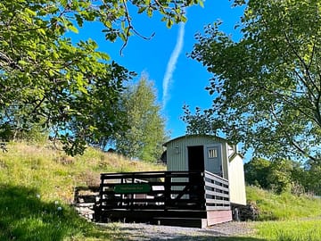The exterior of the Shepherd's Hut