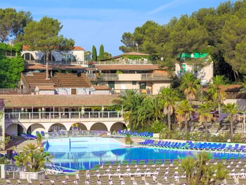 Heated outdoor pool