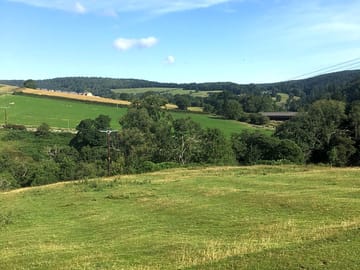 Countryside views all around