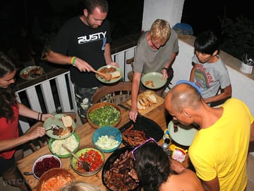 Join other guests for our delicious impromptu evening barbecues.