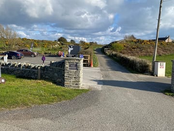 Entrance to the site