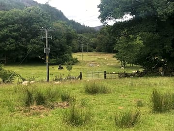 Set on a 42-acre sheep farm