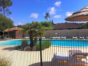 New heated pool