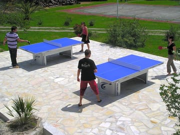 Ping pong tables