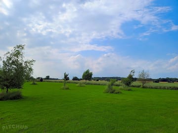 The camping field by day