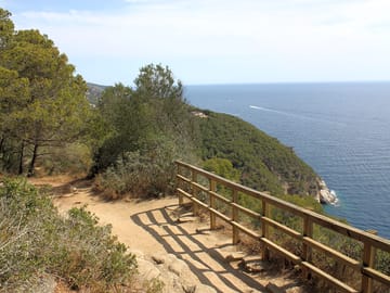 Walking towards llafranc