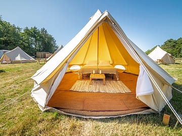 Couple's tent