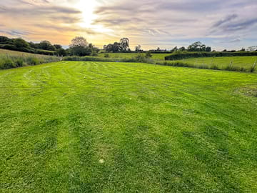 View across the site