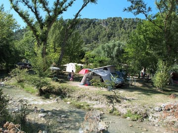 Spacious pitches