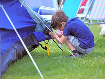 We offer both grass and hard standing pitches with electric hookup available with both.