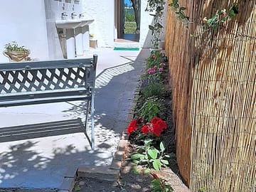 Seating, wash basins