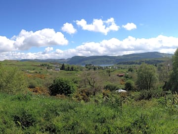 View from up the hill