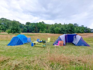 Spacious pitches