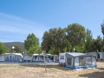 Plenty of space for large tents