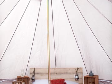 Tent interior