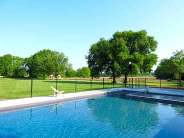 The swimming pool