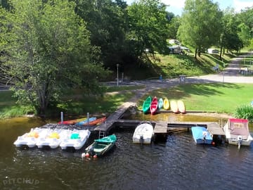 Watersports at the site