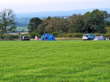 Summer sun with the pennines as a beautiful backdrop