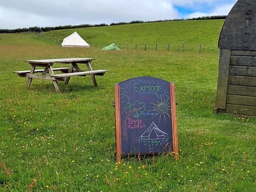Meadow camping area