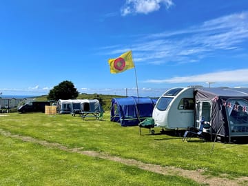 Camping and touring pitches
