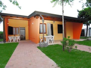 The two-bedroom cottage with garden