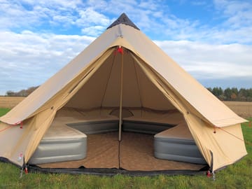 Air mattress hire is subject to availability