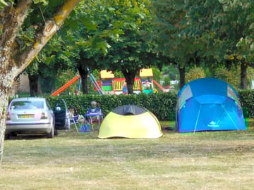 Shaded grass pitches