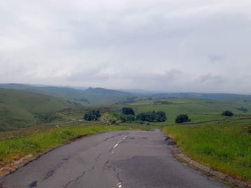 View over the countryside