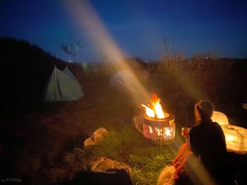 Campsite barbecue