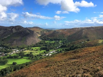 Stunning view from the local section of the wales coast path