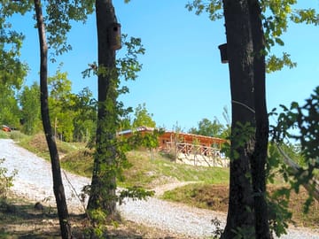 View of the main building