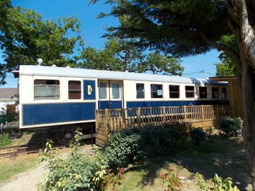 Hébergement insolite en wagon de train 10 personnes