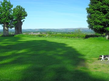 Level area with spectacular views