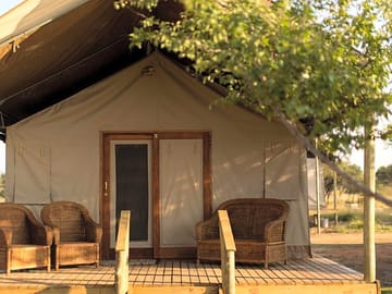 Shaded deck