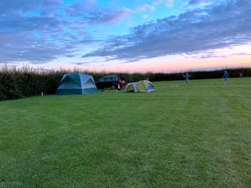 Electric grass touring pitch