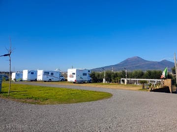 Vesuvius on the horizon