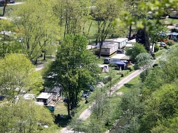 Aerial view of the site