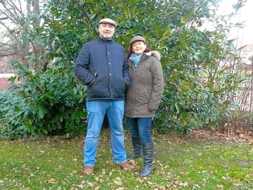 Justin and claire welcome you to their family-run site