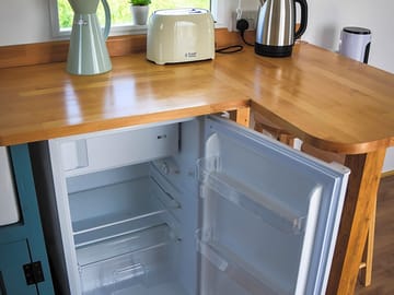 The fridge with freezer box
